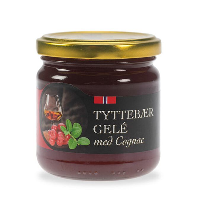 Hovedbilde TYTTEBÆR GELE MED COGNAC
