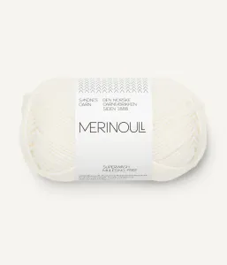 Hovedbilde Merinoull True White 1001