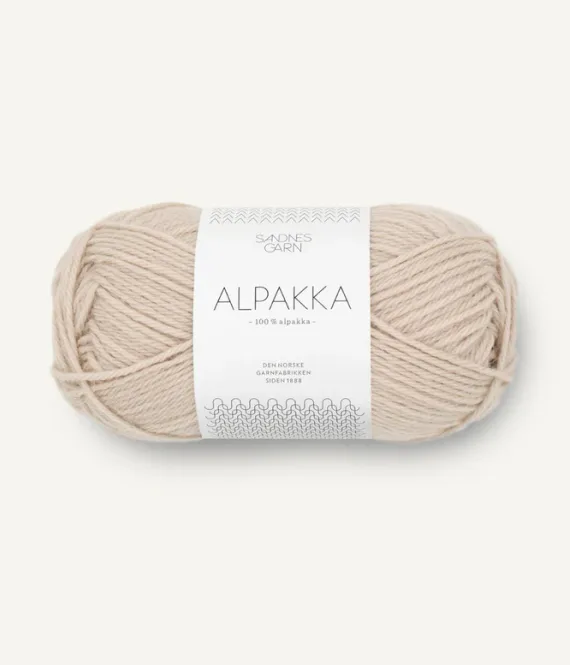 Hovedbilde Alpakka Marsipan 2321