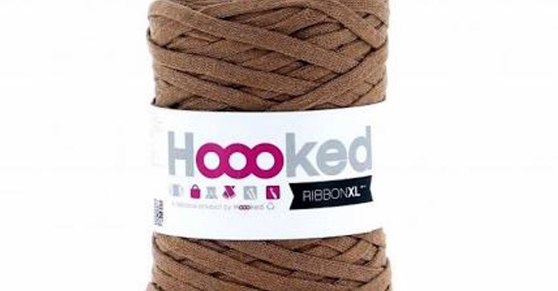Hooked RibbonXL 57543 Caramel brown 